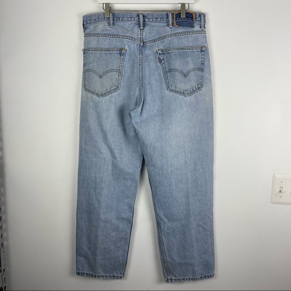 FREE HOOVER VINTAGE REPURPOSED LEVI’S JEANS - Picture 4 of 6